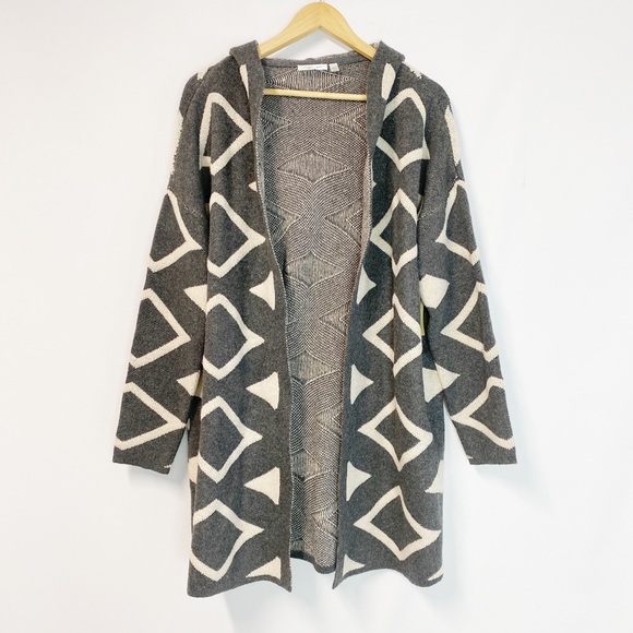 RD Style Sweaters - Rd style hooded open front sweater cardigan M